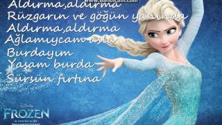 Elsa Aldırma Türkçe Lyrics [upl. by Bollinger]