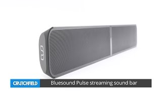 Bluesound Pulse Soundbar  Crutchfield video [upl. by Naimed]