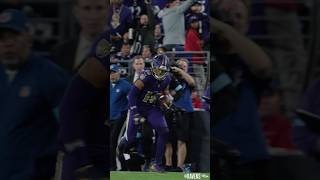 Tylan Wallace aka The Purple Raven 🦸‍♂️ nflgameday ravens hype highlights shorts [upl. by Nobe]