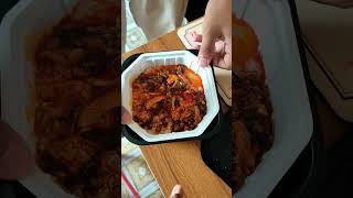 Home cook eating the Simple and delicious hot pot powder is simple and easy to cook Red Braised [upl. by Rennane]