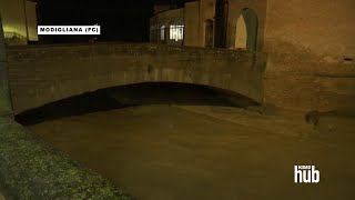 ALLUVIONE EmiliaRomagna il sindaco di Modigliana quotHo detto ai cittadini di salire ai piani altiquot [upl. by Nayab]