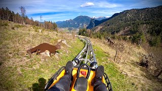 Alpine Coaster am Kolbensattel  Onride POV  2460 Meter Länge [upl. by Rieth754]