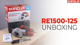 Unboxing Rainureuse Électrique RE1500 125 [upl. by Gretta]