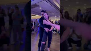 Intermediate Bachata Class Demo  Demetrio amp Nicole  Bachata Dance Academy bachata bachatadance [upl. by Aiyt]