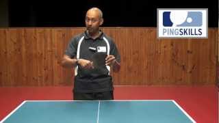 How To Hold a Table Tennis Bat  PingSkills [upl. by Omland]