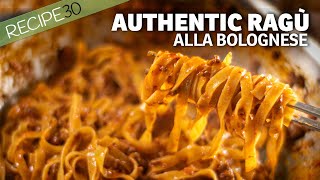 Look no further How to cook Authentic Ragù Alla Bolognese with Tagliatelle [upl. by Furr]