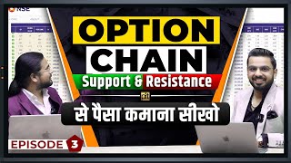 Support Resistance with Option Chain  Extension of Support amp Resistance  EOS amp EOR  Ep 3 [upl. by Bobker600]