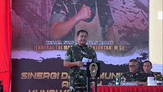 Jenderal TNI Maruli Simanjuntak MSc Kunjungan Kerja ke Kodam XVIIIKasuari [upl. by Ardelle43]