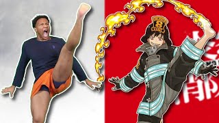 How To Kick Like SHINRA From Fire Force [upl. by Ahkihs]