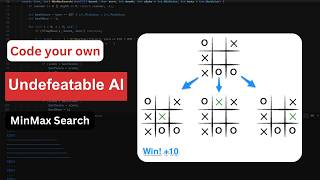 The Ultimate Tic Tac Toe AI MiniMax algorithm explained [upl. by Oca]