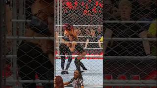 Will Trish Stratus suffer a similar fate inside of a Steel Cage with Becky Lynch at WWEPayback [upl. by Ainegul]