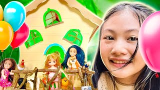 Birthday party at Bugs Treehouse  Barbie storytime 🍰 [upl. by Keelia]