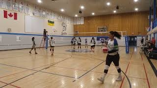 Kamsack  kahkewistahaw  KCI Sr Girls Volleyball Tourney [upl. by Yrem]