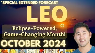 Leo October 2024  INCREDIBLE Your Big Moment Has Arrived Tarot Horoscope [upl. by Sadiras]