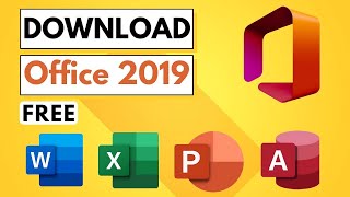 How to Download Official Microsoft Office 2019 for FREE  Download ms office [upl. by Simah716]