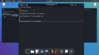 How to install a program balena etcher on kali linux 2022 تحميل وتنصيب برنامج balena etcher [upl. by Aikit]