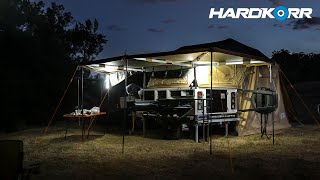 Introducing the Hardkorr Lifestyle 4 Bar Orange amp White LED Camp Light Kit [upl. by Onida]