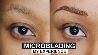 My Microblading Experience  IT CHANGED MY LIFE [upl. by Harlan]