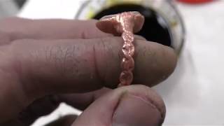 Polish Copper using Ferric Chloride [upl. by Stanleigh500]