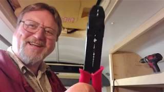 Shuttle bus rv conversion Part 30 Wiring in the cabin lights [upl. by Vasquez457]