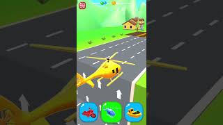 Shape shifting game level1411 hyper casual game shapeshifting funny gameplay funny gaming [upl. by Kasevich]