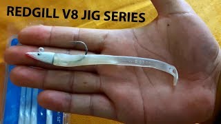 Redgill V8 jig series silikonu sualtı görüntüleriyle inceledim [upl. by Arayc726]