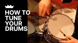 Russ Miller How To Tune Your Drums  Remo [upl. by Caputto]