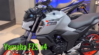 FZS v4 🔥 Yamaha FZS v4 2024  Yamaha FZS v4 New Model 2024 Bike Look [upl. by Maxentia]