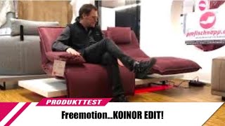 KOINOR Edit freemotion Multifunktionssofa aus Leder A India chilli [upl. by Airamana]