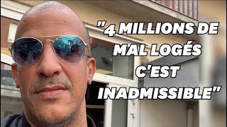 4 millions de mallogés en France cest inadmissible en 2018 [upl. by Free]