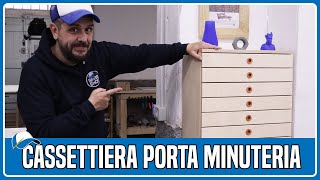 Cassettiera porta minuteria [upl. by Ayotak]