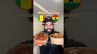 SENEGAL VS GHANA  African Food Cup [upl. by Sikes362]