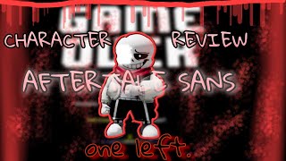 So UNDERRATED Aftertale Sans ULC Character Analysis [upl. by Korney2]