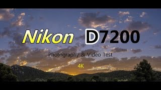 Nikon D7200 Test in 4K [upl. by Auqeenahs]