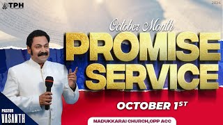 🔴Live  Promise Service  1st October 2024  Trinity Ministries [upl. by Loseff]