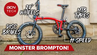 Custom OffRoad Brompton Will BLOW YOUR MIND The Build [upl. by Linc13]