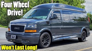 Rare 4X4 Only 45K Miles 2020 GMC 9 Passenger Explorer Vans Conversion Van  Sherry Review [upl. by Shafer]