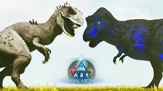 VINTAGE LAELAPS vs JP CELESTIAL TREX and ARK ALPHAS  Ark Ascended Battle Ep51 [upl. by Attalanta]