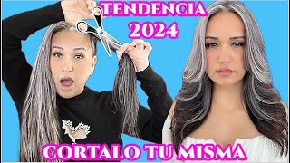 CORTA TU CABELLO FACIL Y RAPIDO  CORTE QUE NUNCA PASA DE MODA [upl. by Narut]