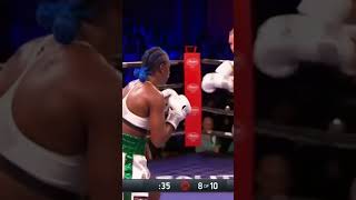 Claressa Shields all business boxing GWOAT [upl. by Eniamsaj]