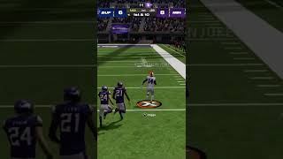 Diggs 100 yard td bills football madden [upl. by Amoakuh]