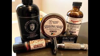 Bay Rum Classic Shave from Taconic [upl. by Tallu]