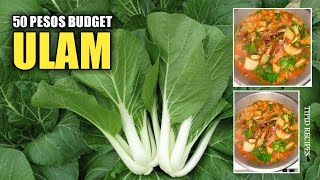 50 PESOS BUDGET ULAM [upl. by Notaes]