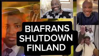 BIAFRANS SHUTDOWN FINLAND P SQUARE REPORTEDLY JOIN OTHER ARTISTS SIMON EKPA BRIEFED [upl. by Allicirp916]