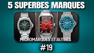 5 Micro Marques de Montres à Redécouvrir Maintenant [upl. by Airb718]