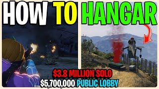 How I Made Millions Selling Hangar Cargo Solo GTA 5 Online [upl. by Aihseuqram348]