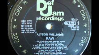 Alyson Williams  Not On The Outside 1989 By Dj Dente [upl. by Nosreme]