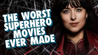 Madame Web  The Worst Superhero Movies Ever Made [upl. by Acireed]