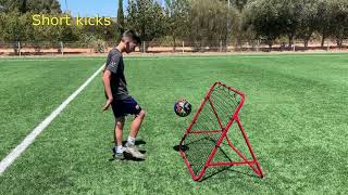 Soccer rebounder for kids  review [upl. by Merilyn]