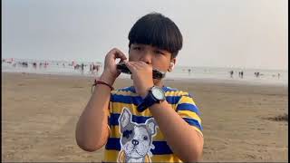 Jadoo Teri Nazar  Best of Udit Narayan Harmonica cover by Mayur [upl. by Anairol692]